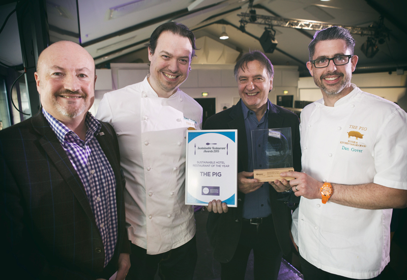 The Pig named Sustainable Hotel Restaurant 2015