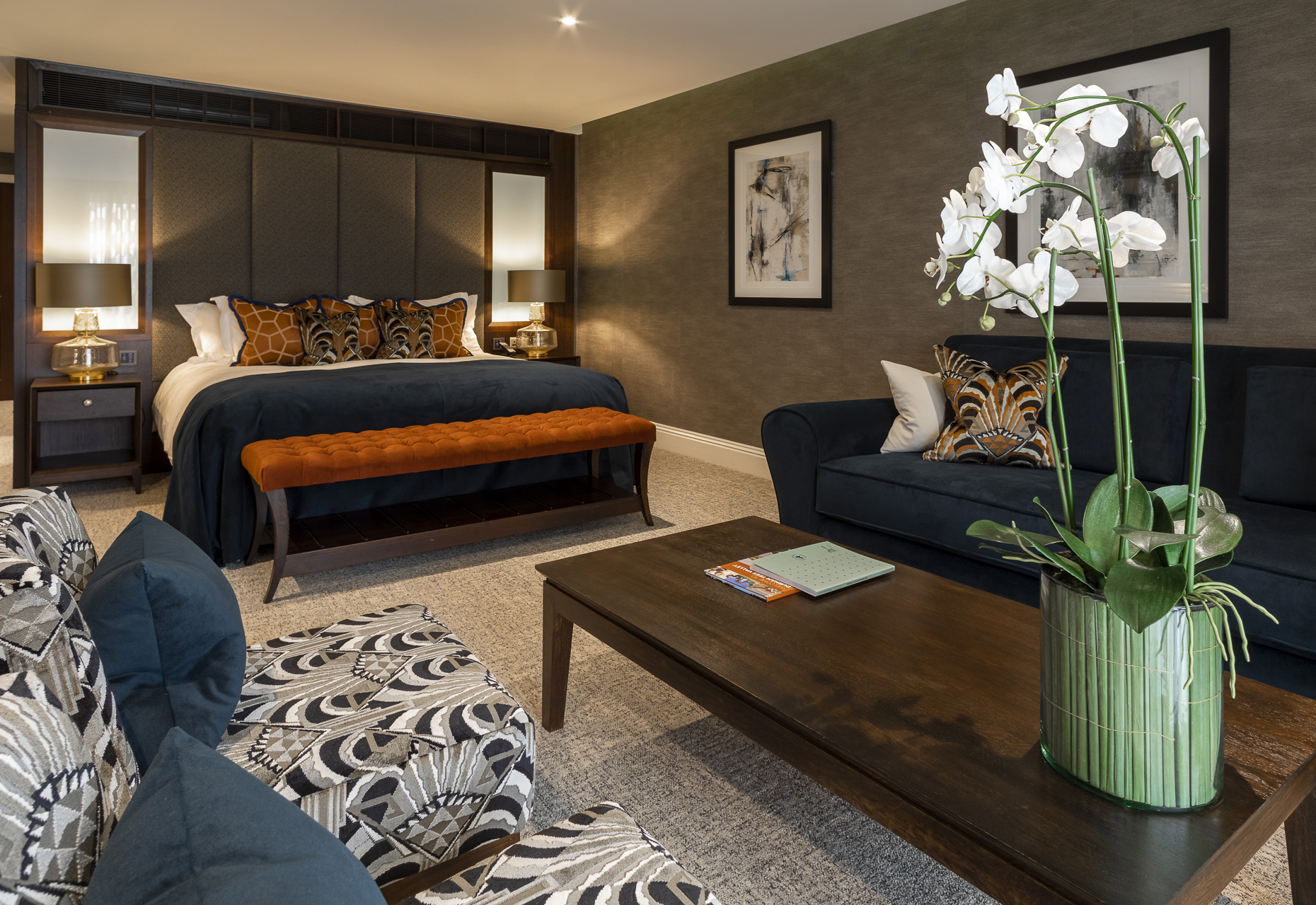New Hall rooms given a refresh at Rockliffe Hall Hotel